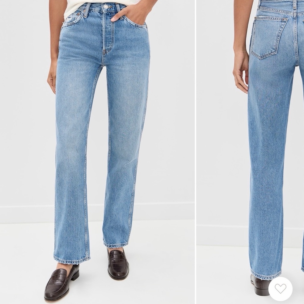 Re/done 90s high rise loose size 25